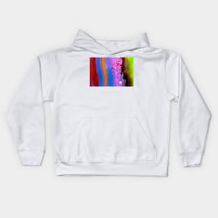 marble rainbow Kids Hoodie